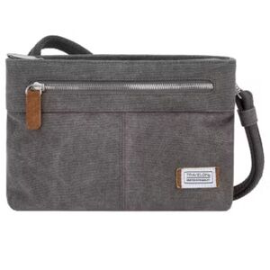 Travelon Heritage Collection Messenger Bag pewter